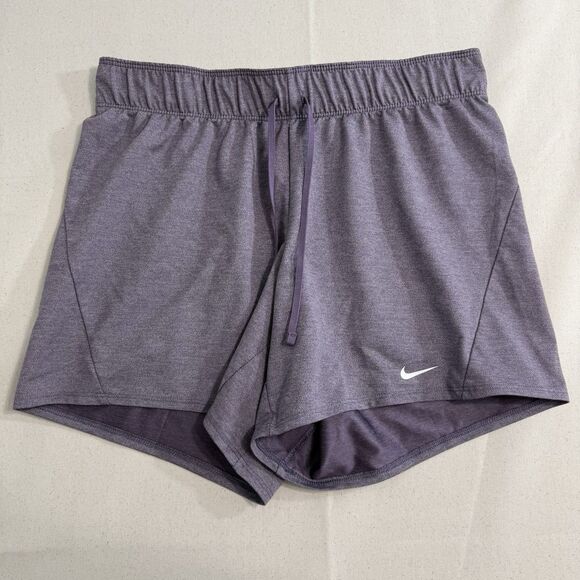 Women's Nike DRI Fit Lavender / Purple Running Short Shorts Size Small Work Out - Picture 1 of 9